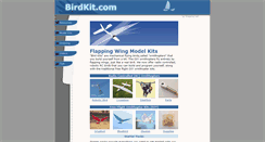 Desktop Screenshot of birdkit.com